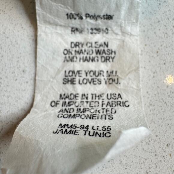 Voluminous Plunge Neck Fairycore Jamie Boho Tunic Dress/Top Sz Med - Picture 16 of 16